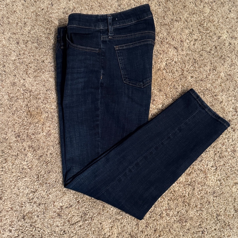 Women's Blue denim SO SLIMMING GF SLIM LEG ANKLE Jeans - Chico's size 00R/U.S.2R